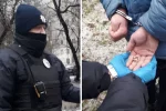В Киеве грабитель пытался сбежать от полиции, но поскользнулся и упал: "трофей так и не впустил из рук"