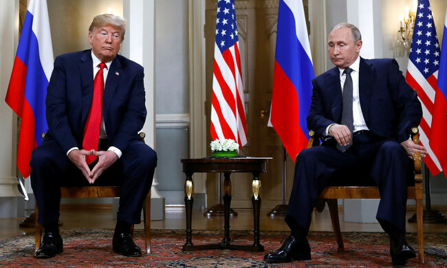 Владимир Путин и Дональд Трамп