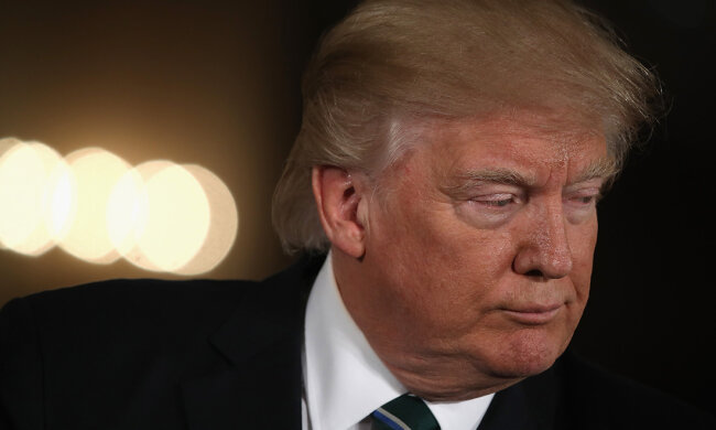 Donald Trump Holds Joint Press Conference With German Chancellor Angela Merkel