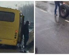 В Одесі маршрутка з людьми розвалилася на ходу: кадри і як покарали водія
