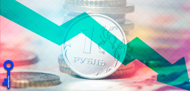 Падение рубля