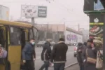 В Харькове неадекват устроил погром в троллейбусе, фото: "выбил двери и..."