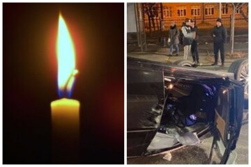 Авто збило поліцейського в Києві, фото: "Тікав від бійки"