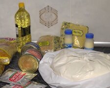Безкоштовні продукти для ВПО у Полтаві