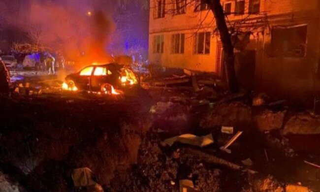 ракетна атака, пожежа