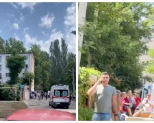 В Одессе произошла драка из-за того, что медиков "скорой" удерживали в ТЦК, видео: врачи вышли на акцию протеста