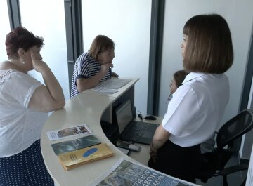 Гуманитарная помощь для пенсионеров в Харьковской области