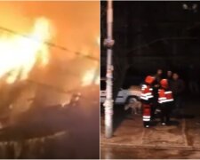 Масштабный пожар в Киеве, огонь охватил многоэтажное здание: первые кадры с места ЧП