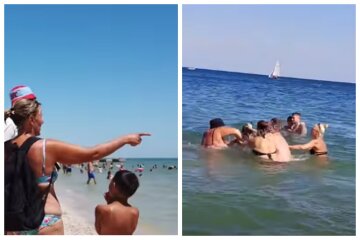 Атеисты подрались с верующими на пляже в Одессе: появилось видео