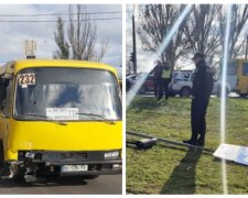 Маршрутка попала в аварию в Одессе: кадры разрушительного ДТП
