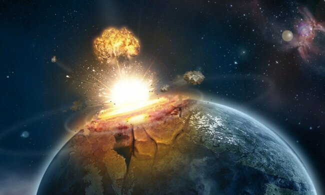 конец света армагедон астероид космос галактика вселенная