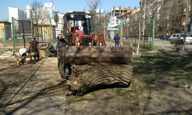Здоровенний монстр замість спортмайданчика: влада цинічно пішла проти волі киян