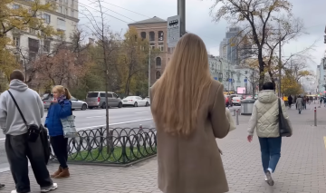 осінь, Київ, Хрещатик, українці, люди