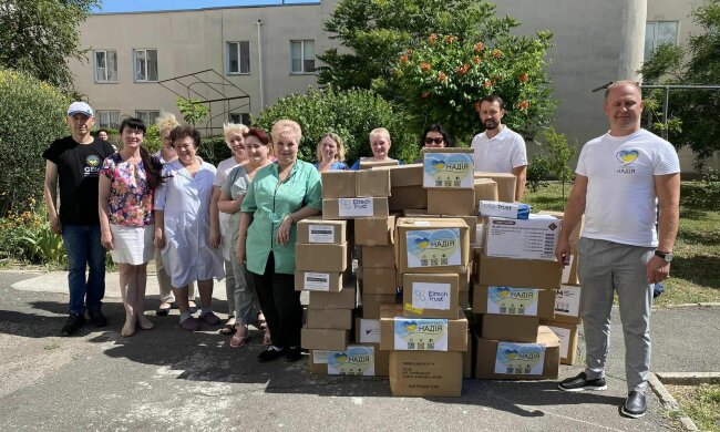 Благотворительный фонд молодежной инициативы «Надежда» продолжает помогать больницам Херсона