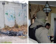 Чоловік спалив приятельку під Одесою, кадри НП: "жив з тілом два тижні"
