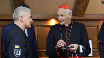 Обговорили обміни, полонених і повернення дітей: Голова Координаційного штабу зустрівся зі спецпредставником Папи Римського з питань України