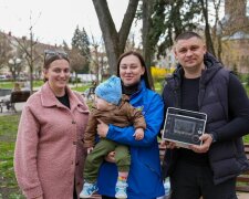 10-місячний Марк отримав апарат ШВЛ від фонду «Надія» і Валерія Дубіля