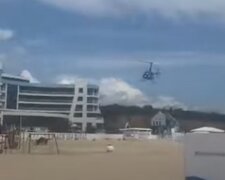 "Приземлився прямо на пляж": як олігархи літають на відпочинок в Одесу, обурливе відео