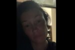 Испуганная  судья "Співають всі" Приходько удивила видом: "Держимся"