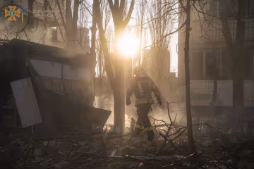 Київ, обстріли, війна