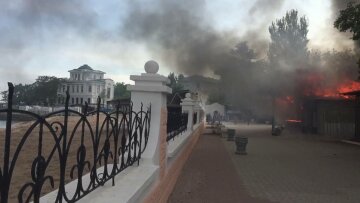 пожар, Крым