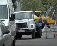 Ограничение движения транспорта в Запорожье