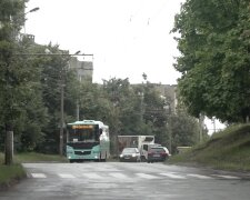 Ограничение движения транспорта в Тернополе