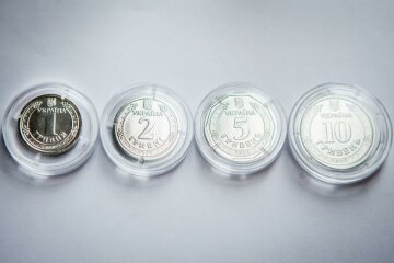монеты гривна