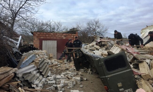 взрыв, газовый баллон
