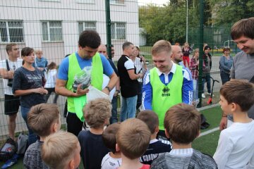 Воспитанники СК "Соломенка" провели товарищеский матч по случаю Дня основания