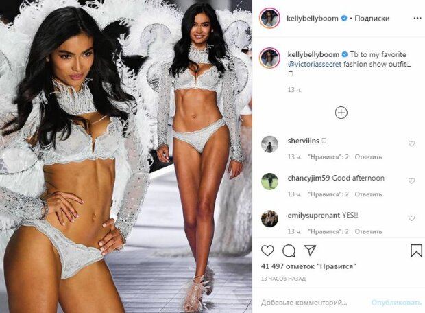 Звезда "Victoria’s Secret" показала самый сок в одном нижнем белье: "Сводит с ума"