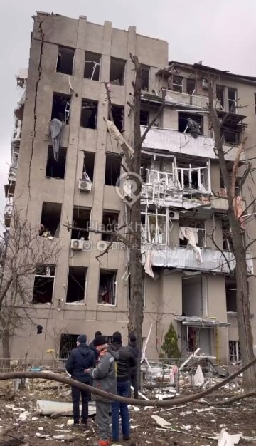 Харьков после атаки