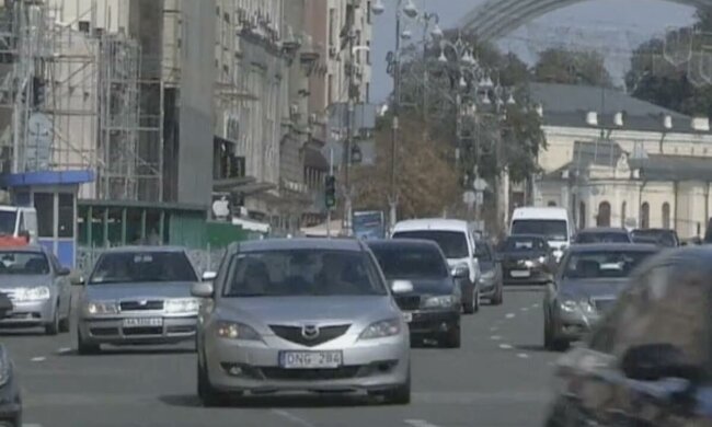 Обмеження руху транспорту в Києві