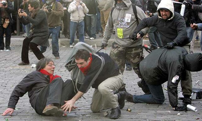 протесты во Франции