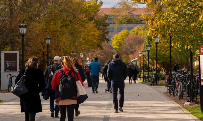 осень, люди, погода