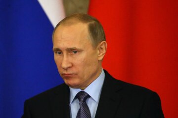 В поддержку российского активиста Майдана киевляне «повесили» Путина (фото)