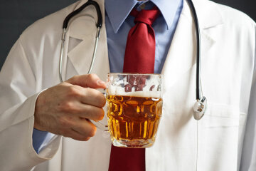 алкоголь, медик, пиво