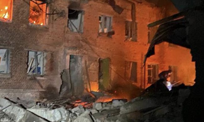 удар по Харківській області