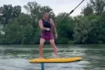 Кличко показал, как проводит свободное время, видео: "Смотри, мама, я без рук"
