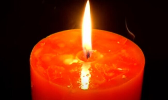 Свічка, траур, день пам'яті