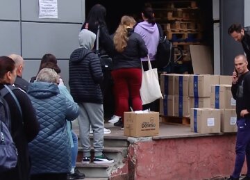 Безкоштовні продукти для ВПО у Миколаївській області