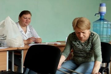 Гуманитарная помощь для пенсионеров в Полтавской области