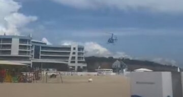 "Приземлився прямо на пляж": як олігархи літають на відпочинок в Одесу, обурливе відео