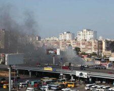 Киев пожар
