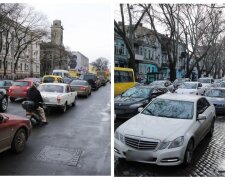 Транспортный коллапс на дорогах Одессы, город замер в пробках: красноречивые кадры