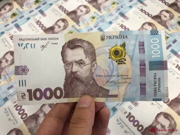 банкнота, купюра, тысяча гривен