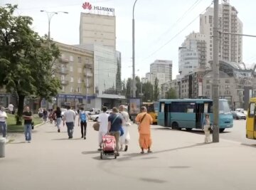 Ограничение движения транспорта в Киеве