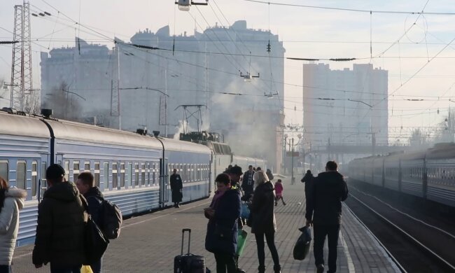 вокзал поезд