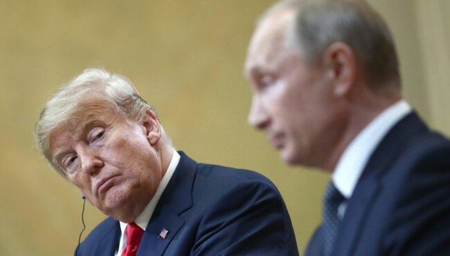 трамп, путин