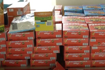 Гуманитарная помощь для пенсионеров в Полтавской области